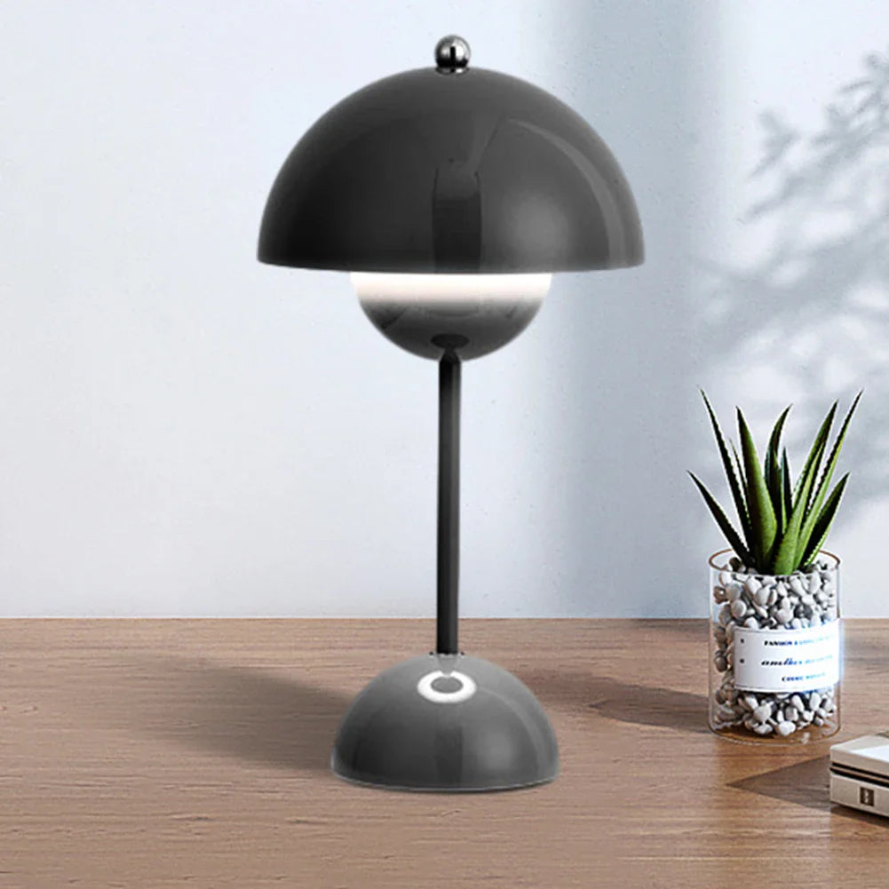 Flowerpot Touch Rechargeable Cordless Desk Lamp