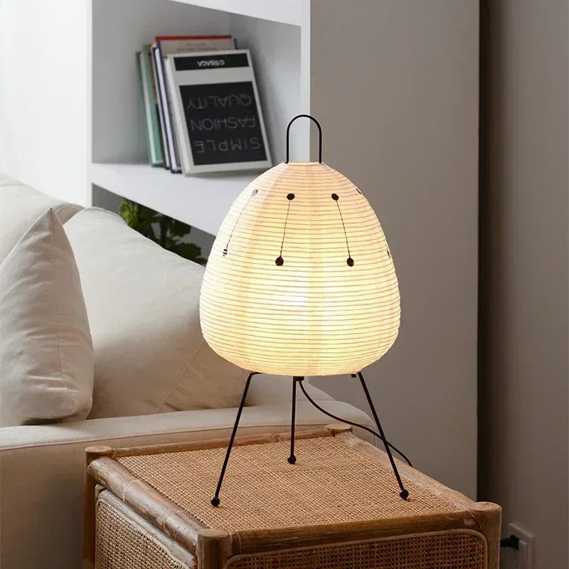 LED Wabi-Sabi Table Lamp – Minimalist Interior Lighting