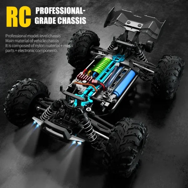 RC High Speed Drift Monster Truck – Remote Control Off-Road Racing Car for Kids & Adults