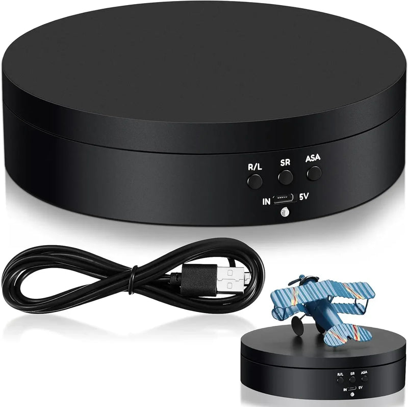 Jewelry Rotating Turntable – Remote Controlled Electric Display Stand