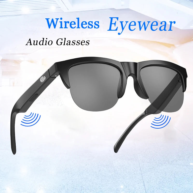 Smart Glasses Earphones – Bluetooth Sunglasses with Stereo Headset