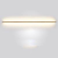 Japanische minimalistische Holzstreifen LED Wandleuchte Lampe 