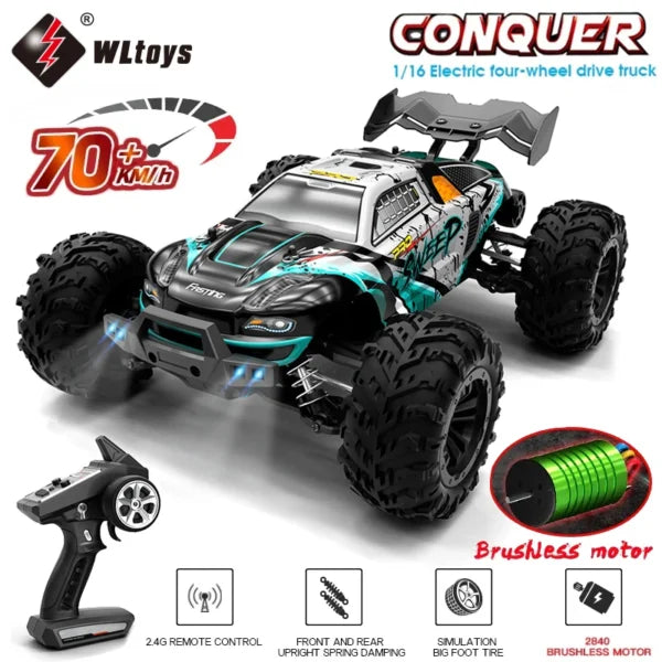 RC High Speed Drift Monster Truck – Remote Control Off-Road Racing Car for Kids & Adults