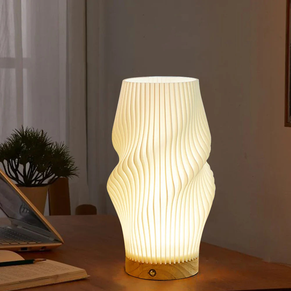 Spiral Wave Table Lamp