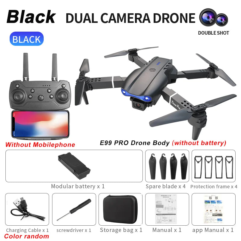 2024 E99Pro 4K RC Drone with HD Camera