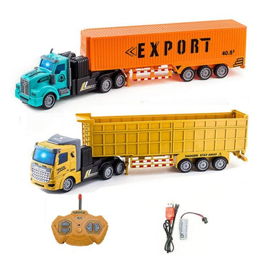 Cool RC Dump Truck & Container – Remote Control Construction Truck with Functional Dumping Action