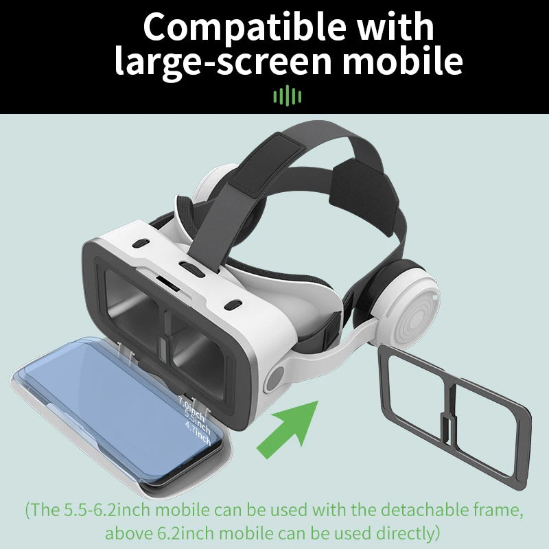 Virtual Reality VR Glasses – 3D Headset for Smartphones