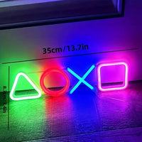 Game Controller Neon Sign – LED Wall Decor