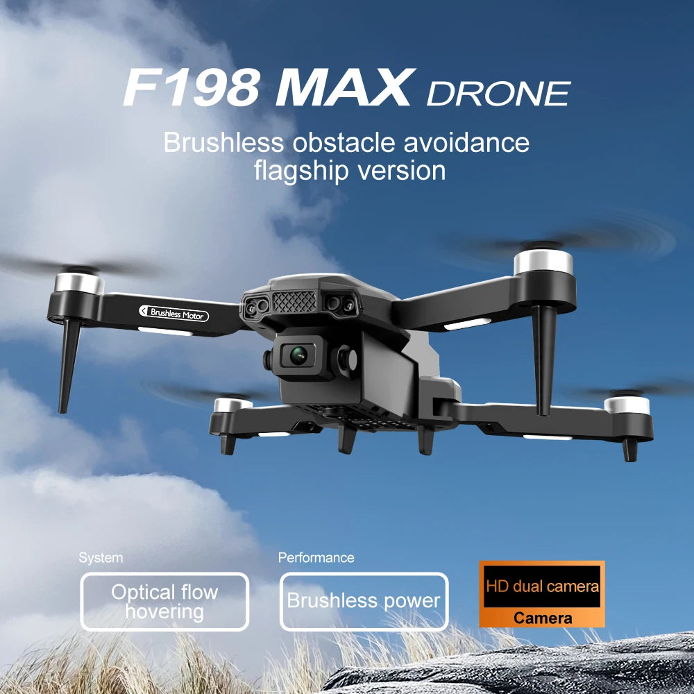 F198 Professional Drone – Dual Camera with 1080P WIFI FPV