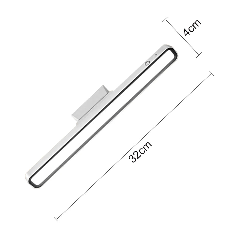 USB Rechargeable Desk Lamp – Hanging Magnetic LED with Stepless Dimming