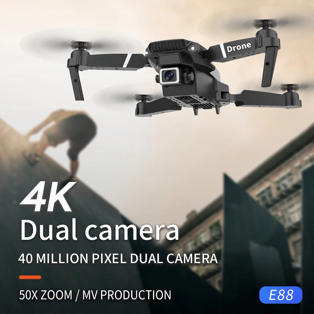 WIFI FPV Drone – 4K HD Wide Angle Camera