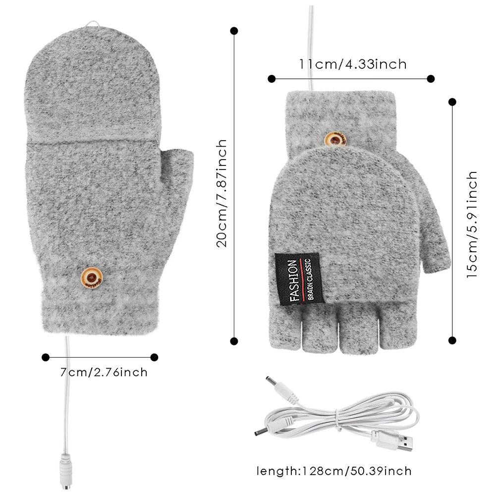 Winter Warm Electric Heated Gloves