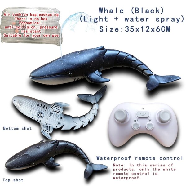 Shark Remote Control Toy – Realistic Swimming Shark for Water Play