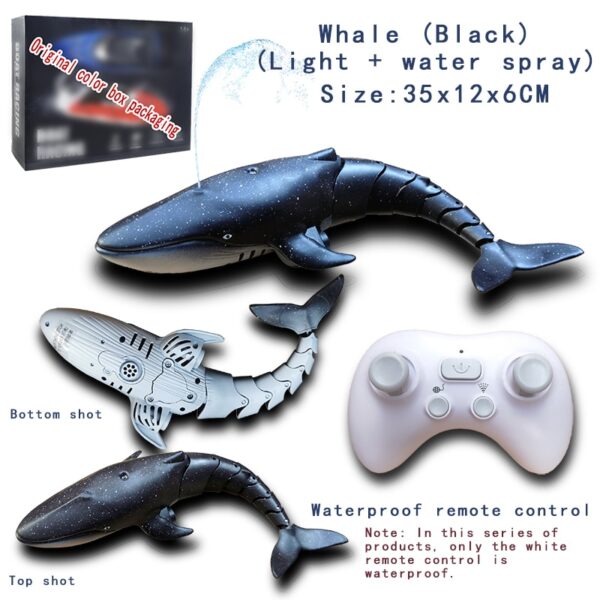 Shark Remote Control Toy – Realistic Swimming Shark for Water Play