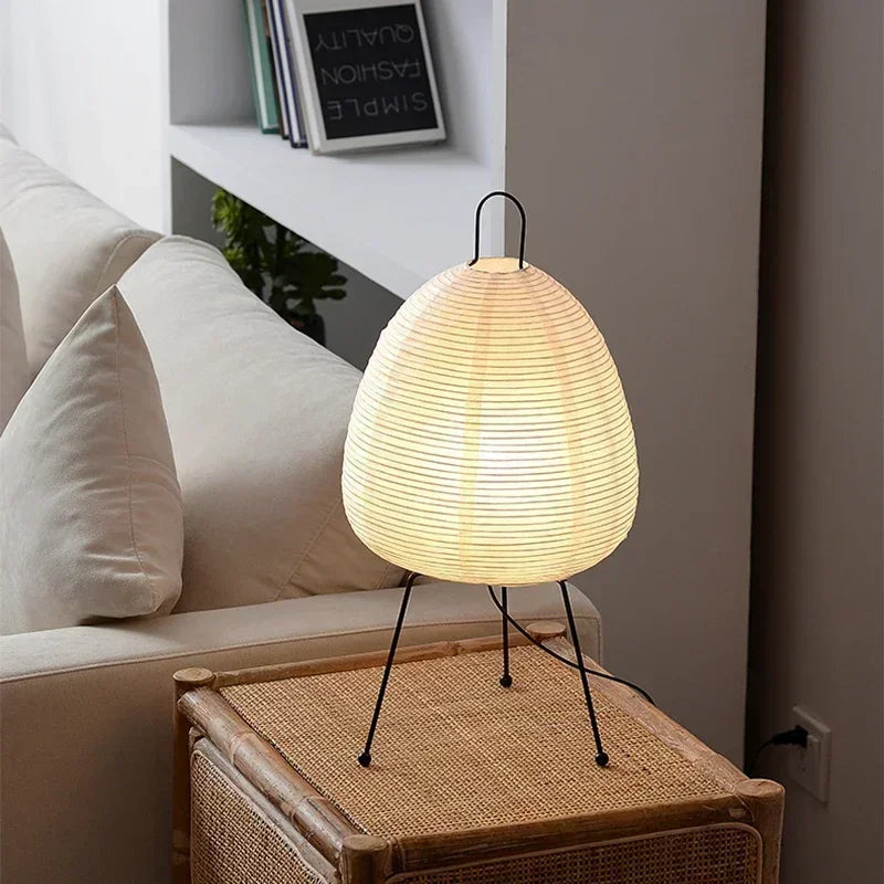 LED Wabi-Sabi Table Lamp – Minimalist Interior Lighting