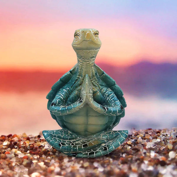 Yoga Sea Turtle Figurines