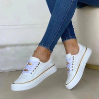 Ramona Lace-up Casual Platform Sports Sneakers