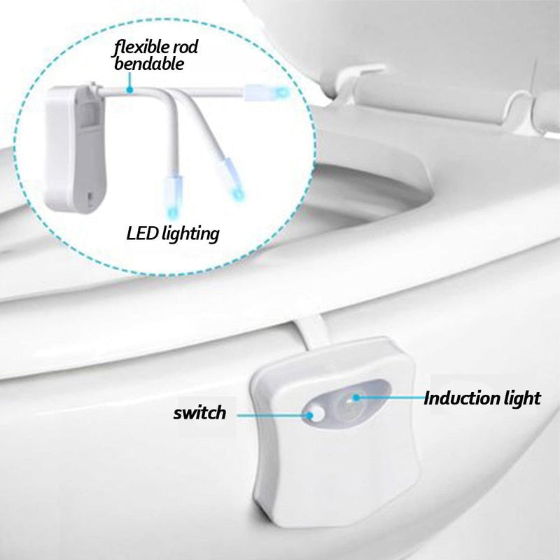 Toiletten-Nachtlicht mit Bewegungsmelder