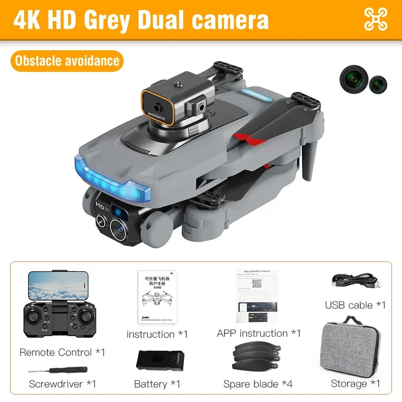 2024 P15 WIFI FPV Drone with 8K GPS Camera