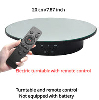 Photography Turntable Electric Rotating Display Stand 360 Degrees