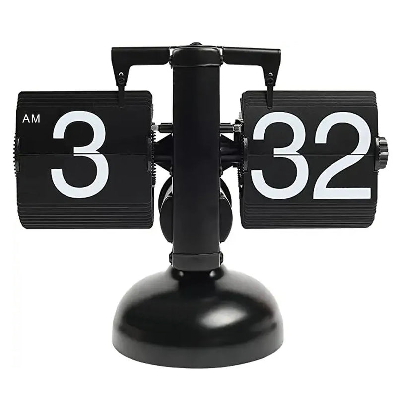 Retro Style Flip Down Mechanical Clock