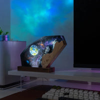 Space Explorer Resin Handcrafted LED Night Lamp