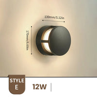 LED Outdoor Wall Light – Waterproof IP66 with Motion Sensor