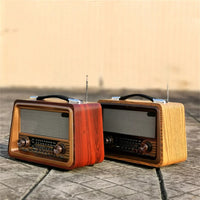 Vintage Wireless AM/FM Bluetooth Radio