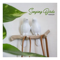 Singing Birds Decorative Resin Hanger