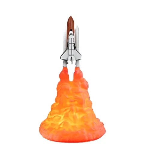 Space Rocket Launch 3D Illusion LED Night Lamp