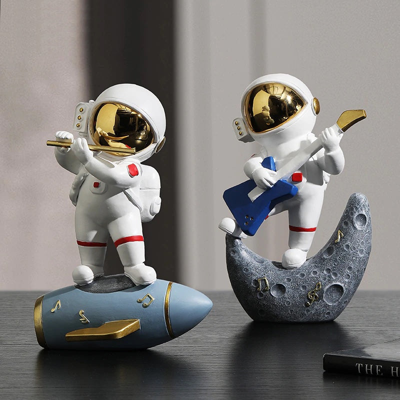 Astronaut Jazz Band Decor