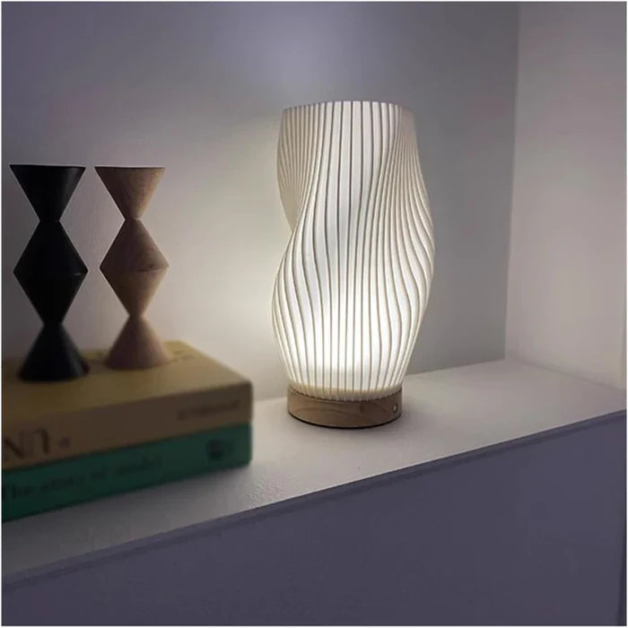 Spiral Wave Table Lamp