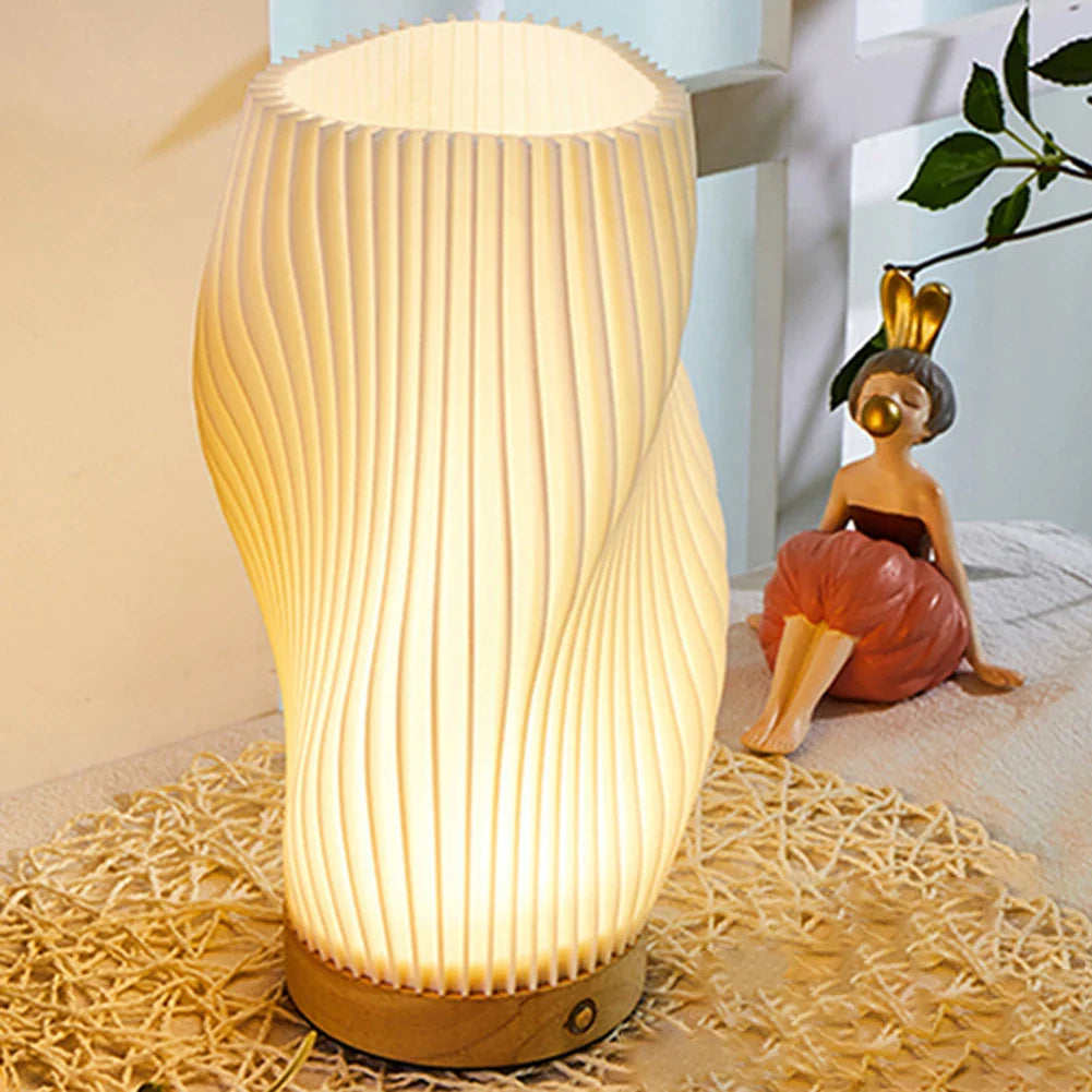 Spiral Wave Table Lamp