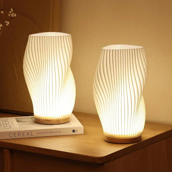 Spiral Wave Table Lamp