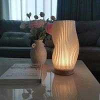 Spiral Wave Table Lamp