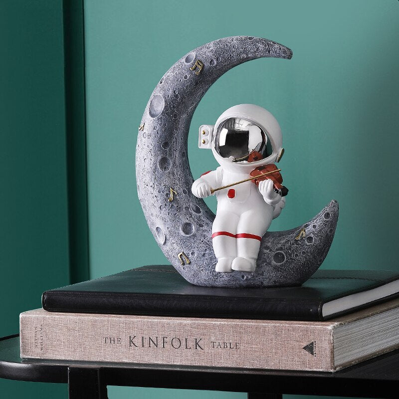 Astronaut Jazz Band Decor