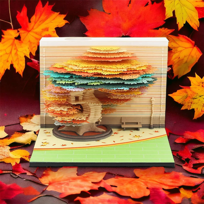 3D Memo Pad Sticky Notes Creative Gift | Memoscope Calendar