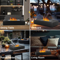 Elegant Tabletop Fire Pit for Indoor and Outdoor Use