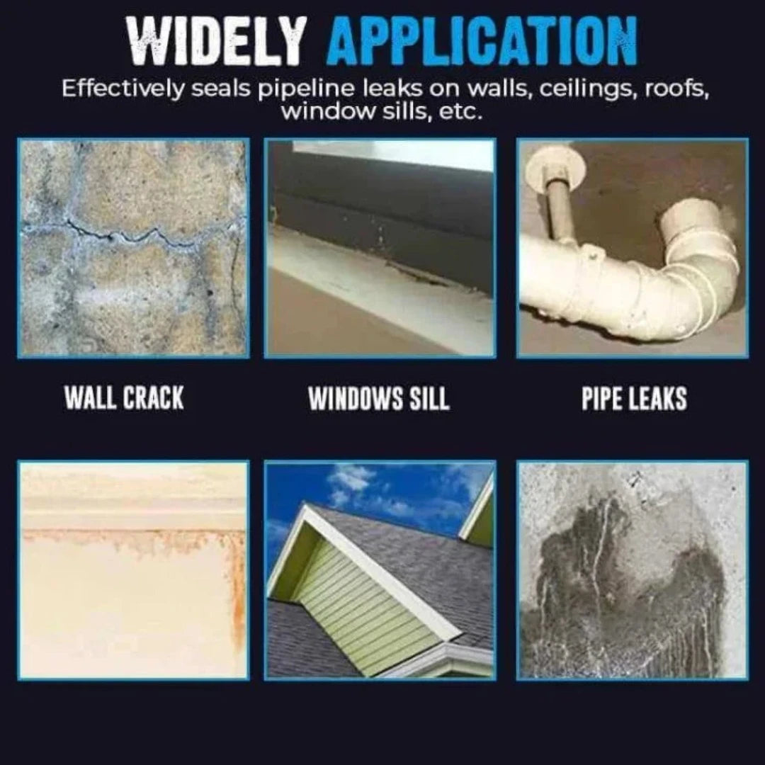 All-Purpose Waterproof Insulating Sealant with Free Application Brush