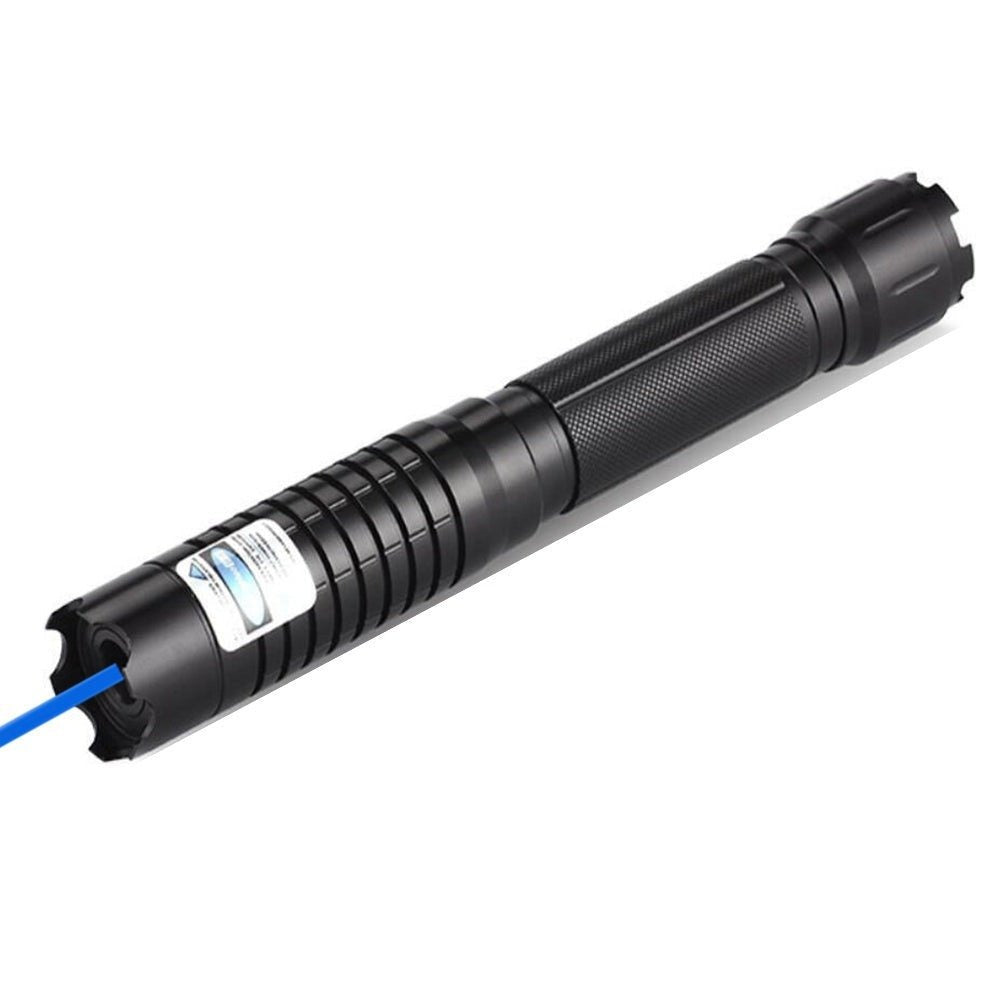 Burning Blue High-Power Tactical Laser Torch- Military Grade Flashlights