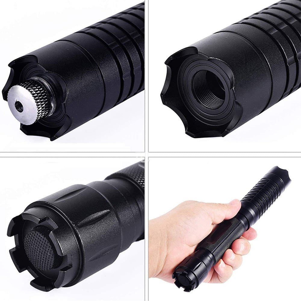 Burning Blue High-Power Tactical Laser Torch- Military Grade Flashlights