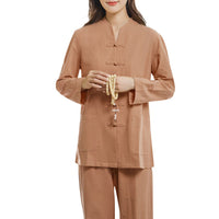 Spirituelle Praxis Baumwolle Yoga Meditation Gebet Uniform Damen Set 