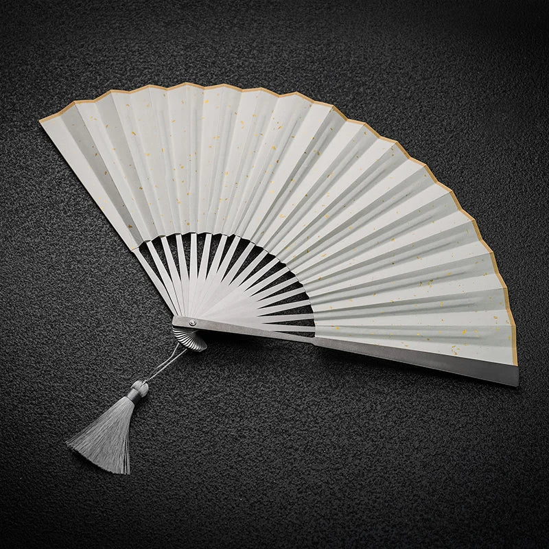 Cloud Titanium Folding Fan – All-Titanium Kung Fu Tai Chi Fan