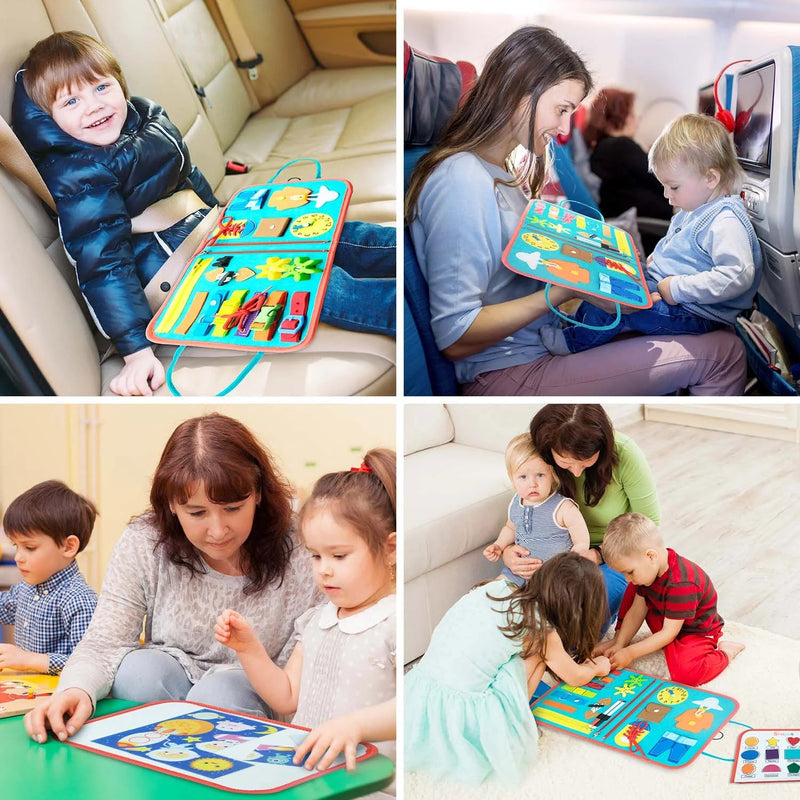 Lernbrett für Kleinkinder | Vorschulerziehung, sensorisches Spielen, frühe Entwicklung