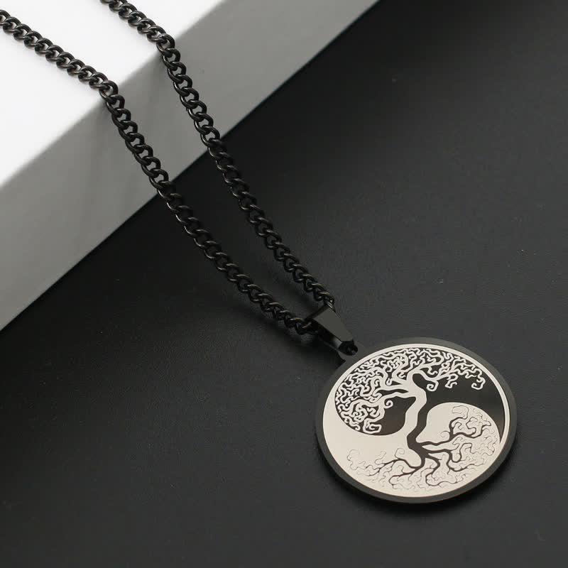 The Tree of Life Titanium Steel Necklace