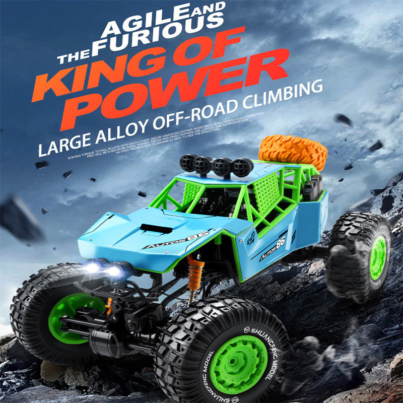 4WD Alloy Bigfoot Off-Road Climbing RC Car for Kids