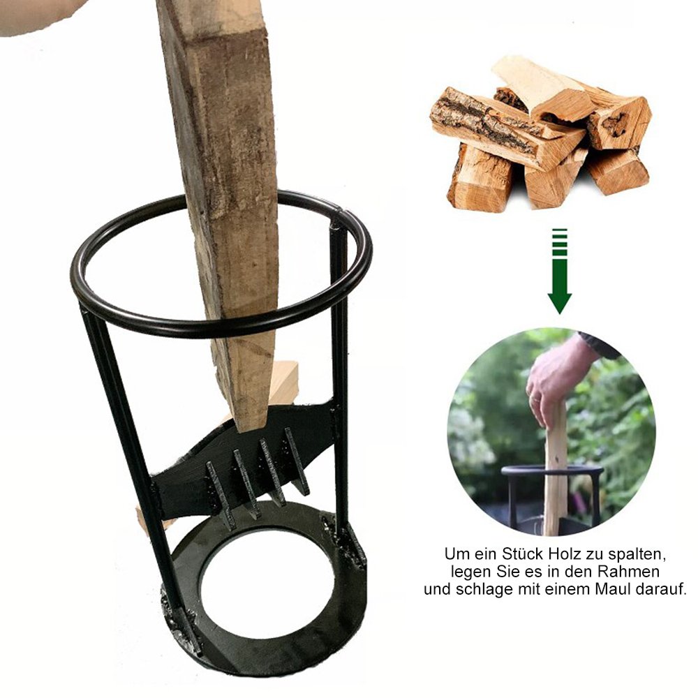 Durable Cast Iron Manual Firewood Splitter