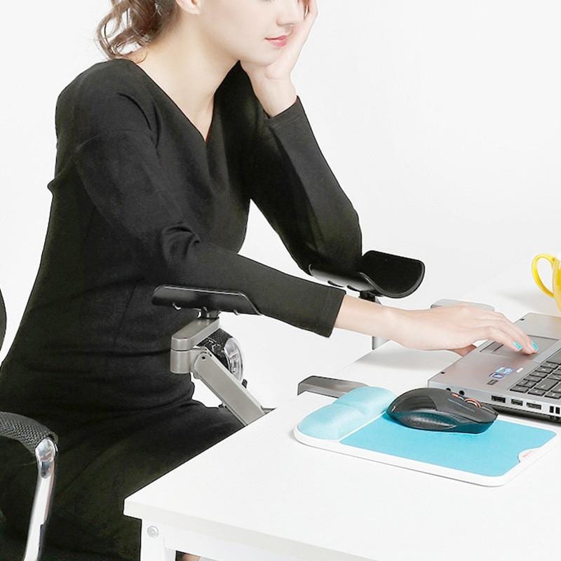 Ergonomic Rotating Forearm Desk Support - Ergonomic Arm Rest Support Extender