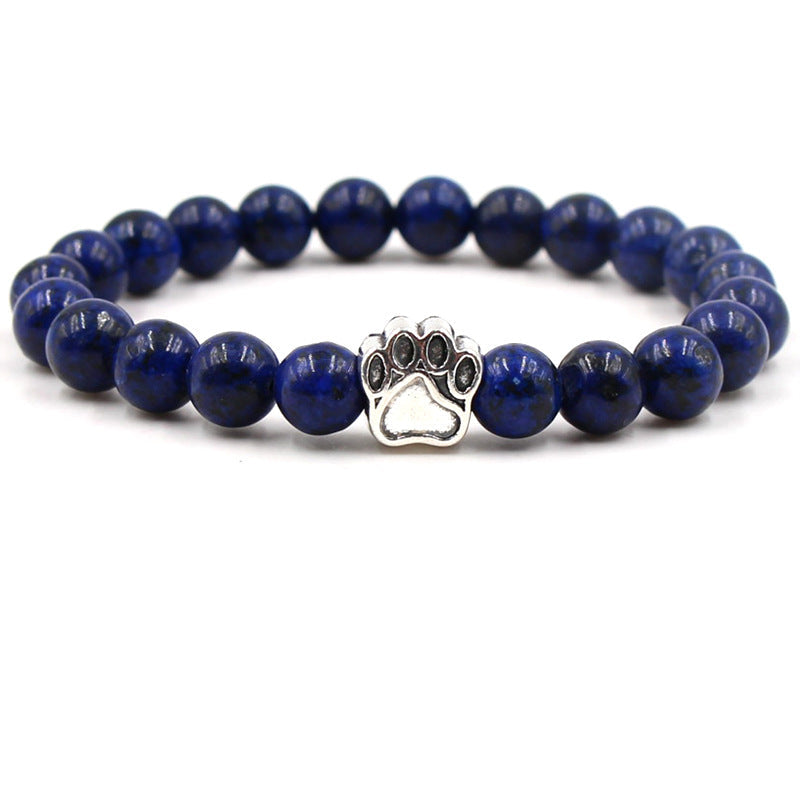 Buddha Stones „Rette einen Hund“-Armband