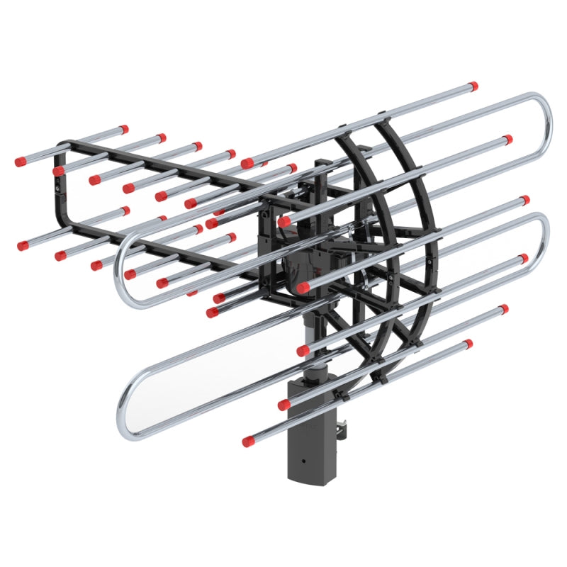 Outdoor Long Range 500+ Mile TV Antenna with UHF/VHF/FM Radio